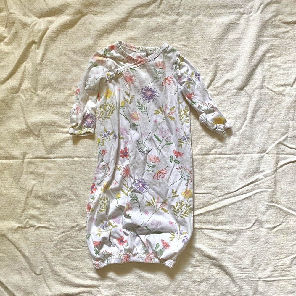 Angel Dear 0-3m Cotton Gown
